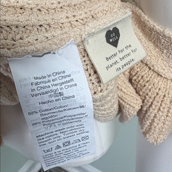 Madewell Ruffle Strap Button Front Sweater Tank Small - Picture 10 of 12